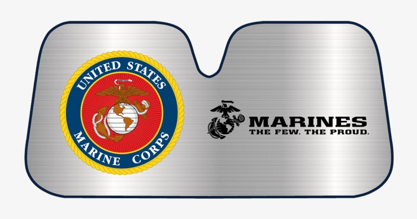 Marine Corps Auto Shade - Wall Decal: Usmc Insignia Fathead Jr. Wall Decal, 61x61cm., transparent png #864913