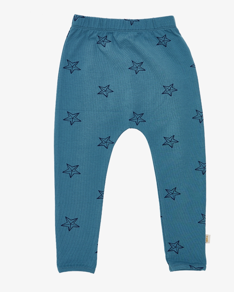 Blue Star Baby Pants - Pajamas, transparent png #865146
