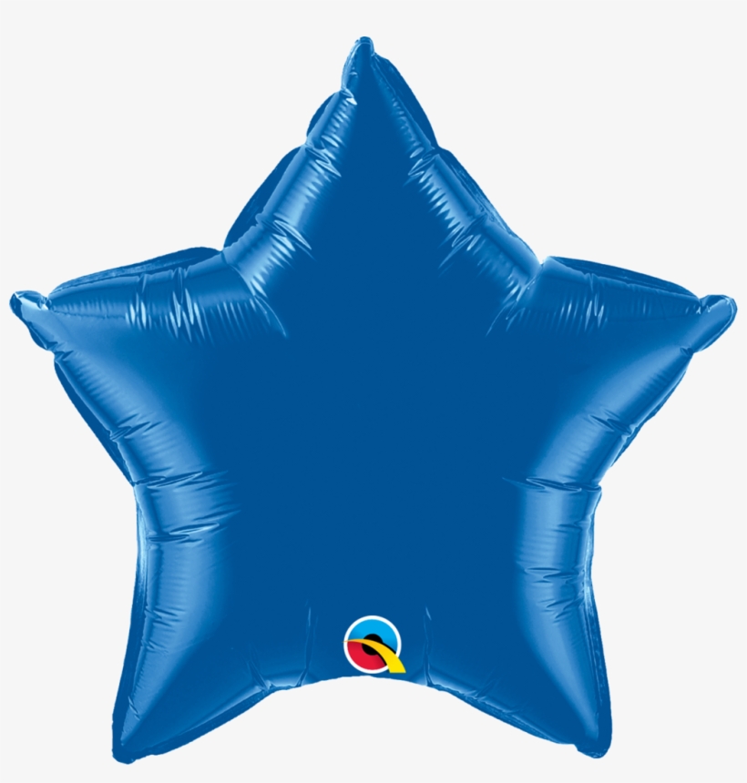 20" Blue Star Foil Balloon - 20" Purple Star Shape Balloon (1 Ct), transparent png #865290