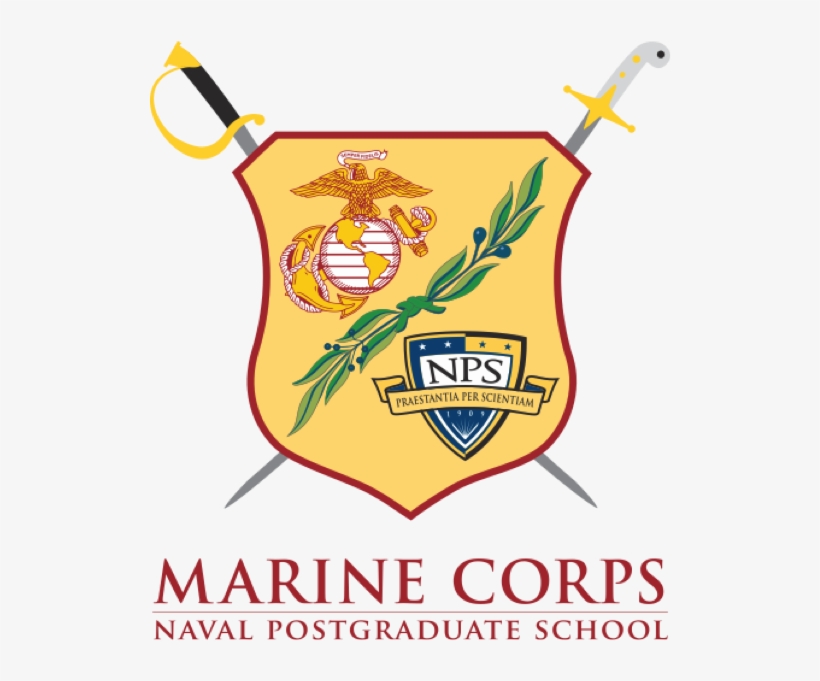 Nps Marines Crest - Marine Corps Symbol Personalized Throw Blanket, transparent png #865294