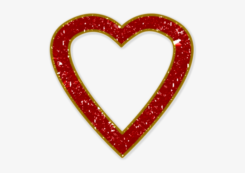 By Clipartcotttage On Deviantart - Heart Shape Png Frame, transparent png #865382