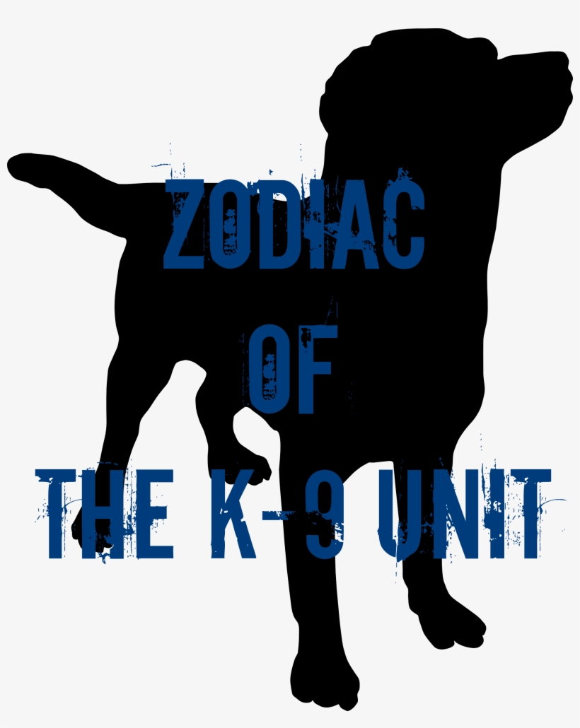 Zodiac - Dog Silhouette, transparent png #865493