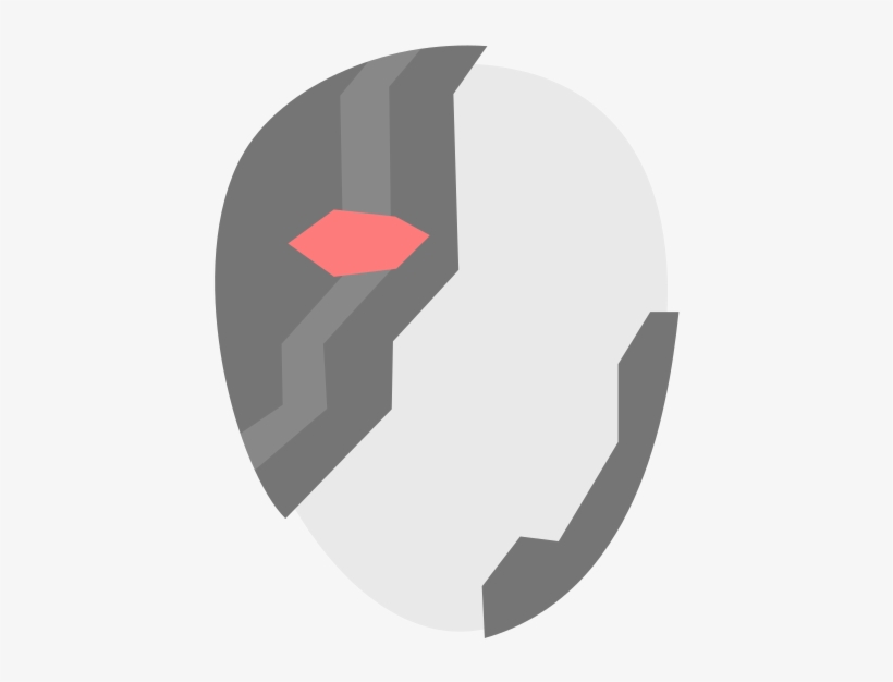 Cyborg - Cyborg Head Logo, transparent png #865848