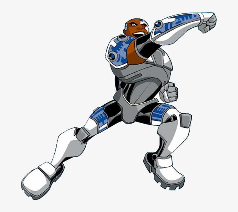 Teen Titans Cyborg - Cyborg Teen Titans Original, transparent png #865985