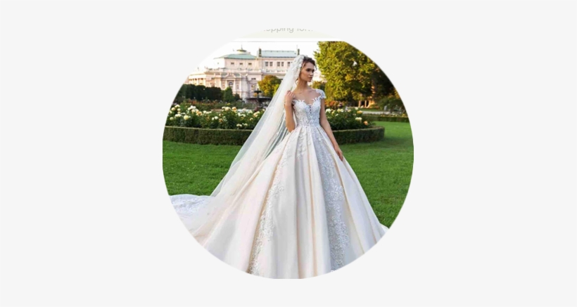 Sweetheart Neckline Satin Ball Gown Wedding Dress, transparent png #866459