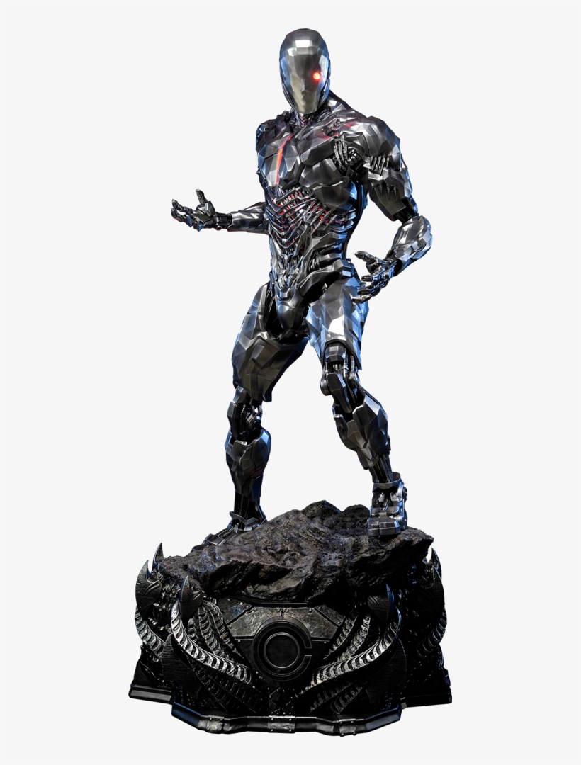 Cyborg Statue - Cyborg Justice League Scale, transparent png #866507