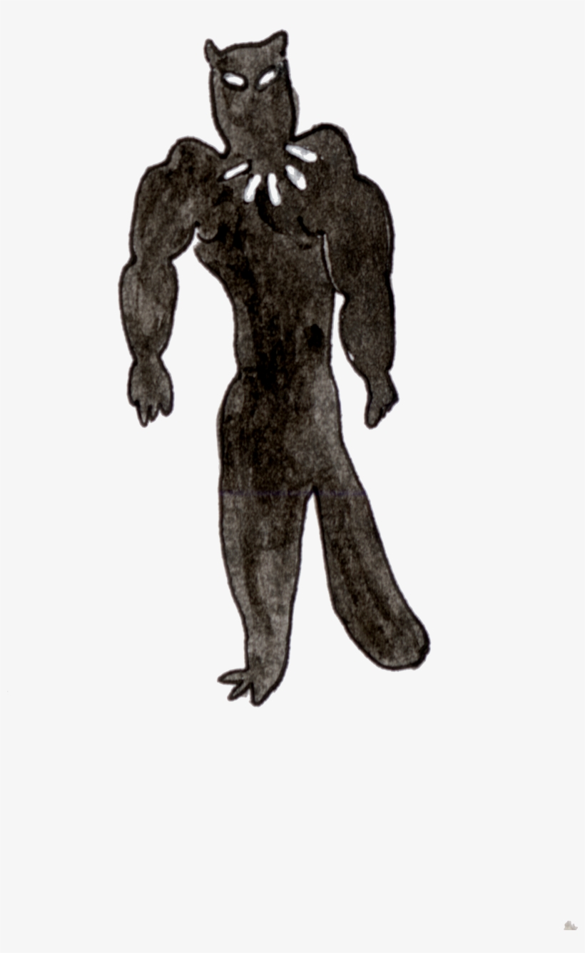 Nayeon Woo Black Panther - Illustration, transparent png #866554