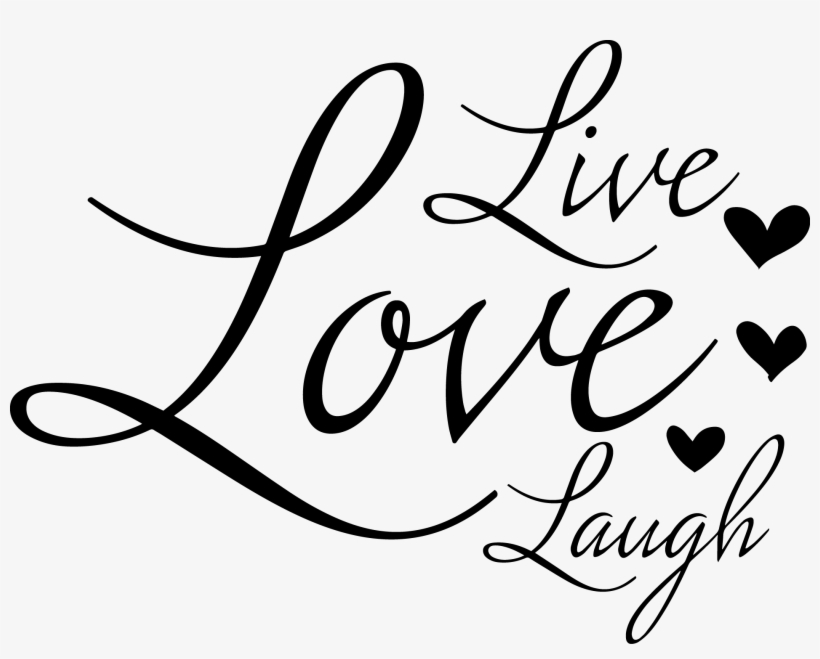Live Love Laugh Png - Our Love Story Png, transparent png #866580