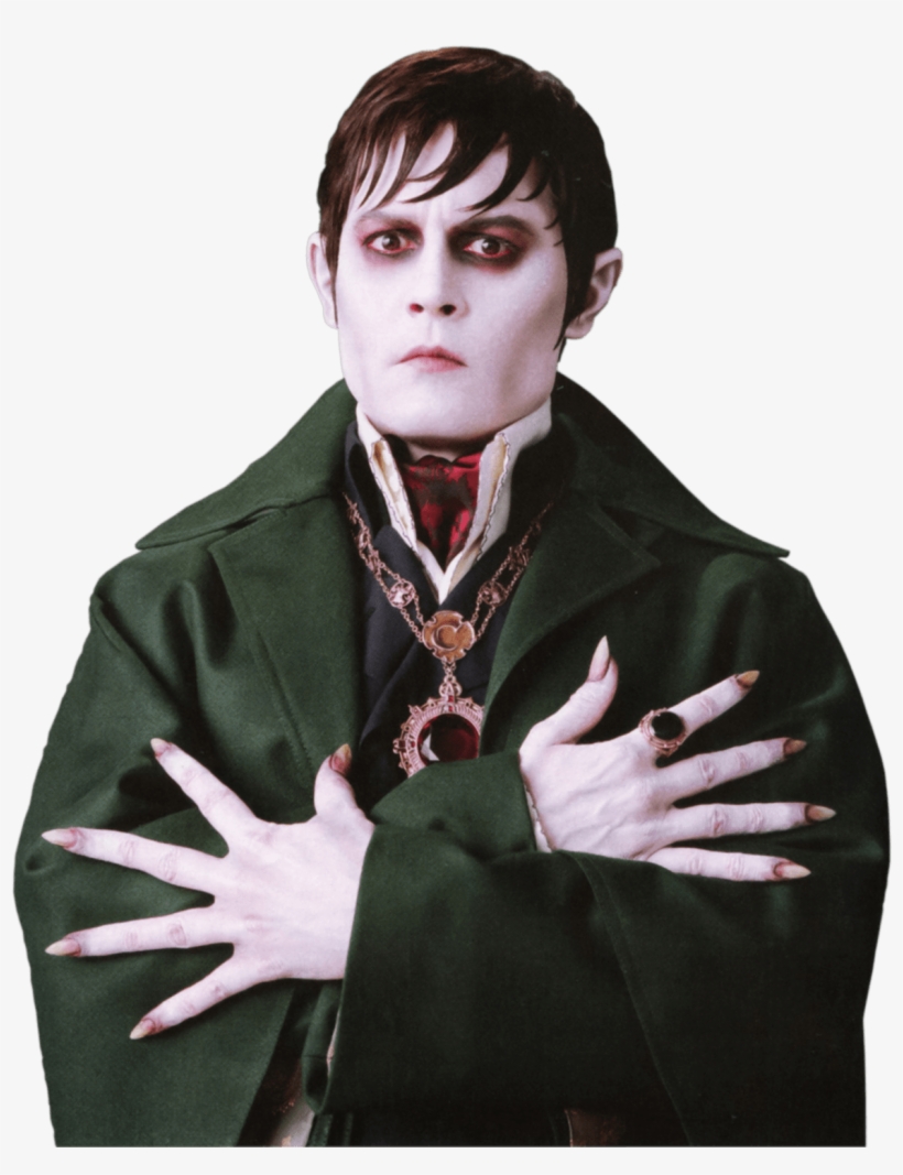 Johnny Depp Scary - Johnny Depp Barnabas Collin, transparent png #866605