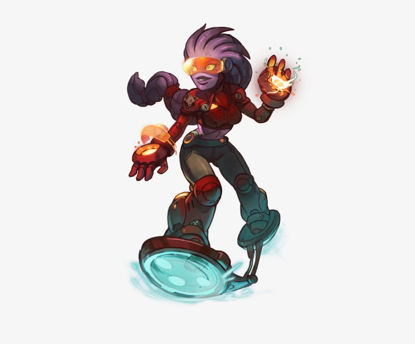 Cyborg Coco - Awesomenauts Coco, transparent png #867064