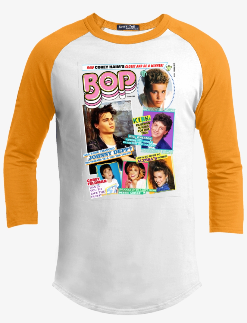 Bop Magazine Teen Beat Tiger Cory Haim Kirk - South Grand Prairie High School Warriors Colorblock, transparent png #867133