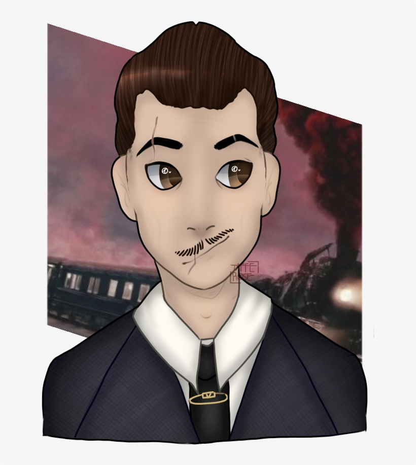 I Saw Murder On The Orient Express On Friday I Loved - Cartoon, transparent png #867340