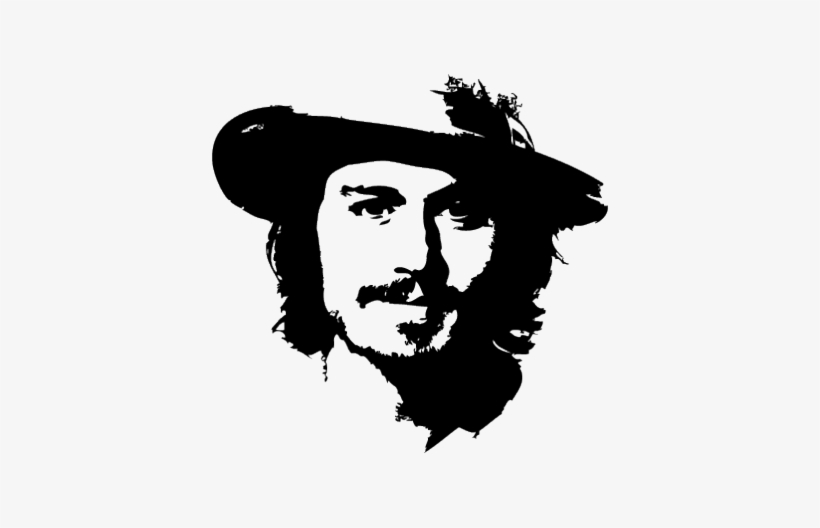 Stickers Johnny Depp - Jack Sparrow Logo Clipart, transparent png #867356