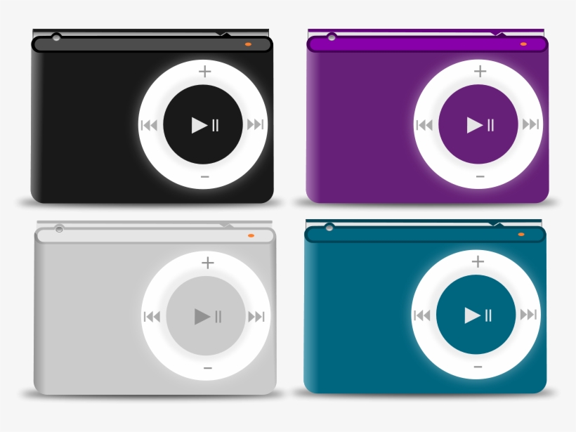 Ipod Clipart Electronics - Ipod Mp3 Lejátszó, transparent png #867423