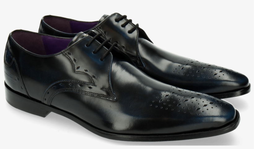 Derby Shoes Elvis 1 Brush Blue Ls Brown - Sneakers, transparent png #867586