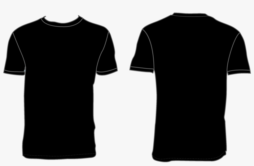 Roblox Black T Shirt Template - Free Transparent PNG Download - PNGkey