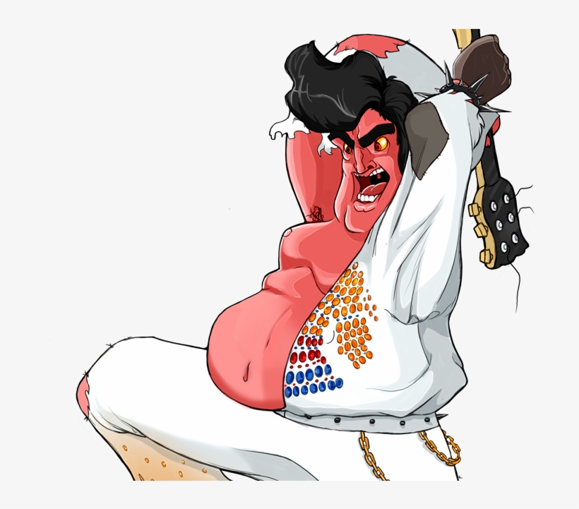 Berzerk Elvis N3 Std - Berzerk, transparent png #867650