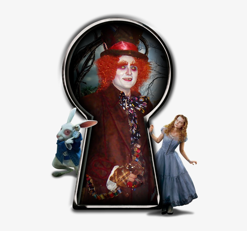 Best Johnny Depp - Alice In Wonderland 2010, transparent png #867756