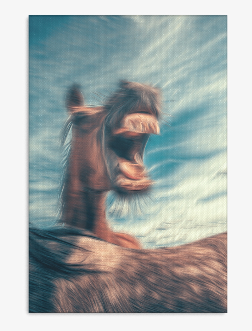 Canvas Horse Print - Designs Direct Horse Laugh 20x30 Canvas Wall Art, transparent png #868097