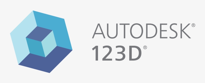 123d Family Logotype Lockup - Autodesk, transparent png #868099