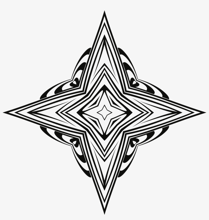 Banner Transparent Download Art Deco Clipart - Art Deco Line Drawings, transparent png #868585