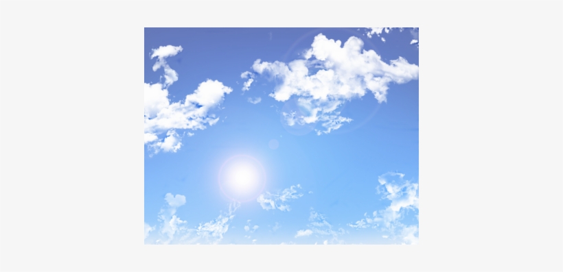 Blue Sky Background Png Sunny Daycloud Overlay Psd - Blue Sky, transparent png #868587