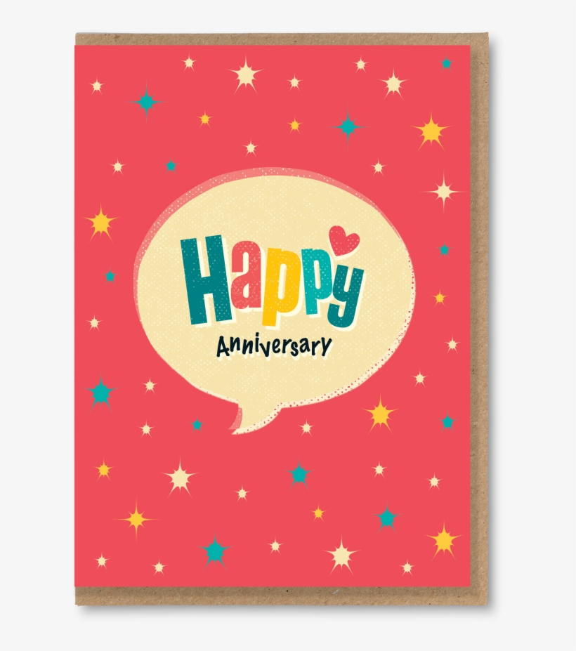 Happy Anniversary - Greeting Card, transparent png #868674