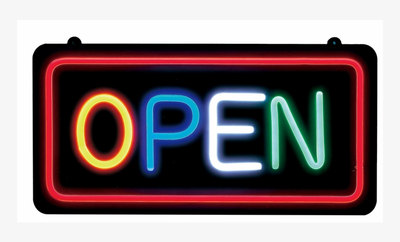 Led Signs Open, Led Signs Open Suppliers And Manufacturers - Neon Sign, transparent png #868772