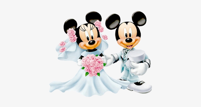 Bride Groom Minnie Mickey More - Mickey Mouse Minnie Mouse Wedding, transparent png #868868