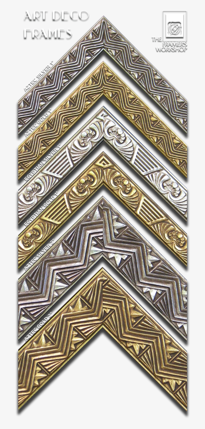 Art Deco Frames By Roma, transparent png #868968