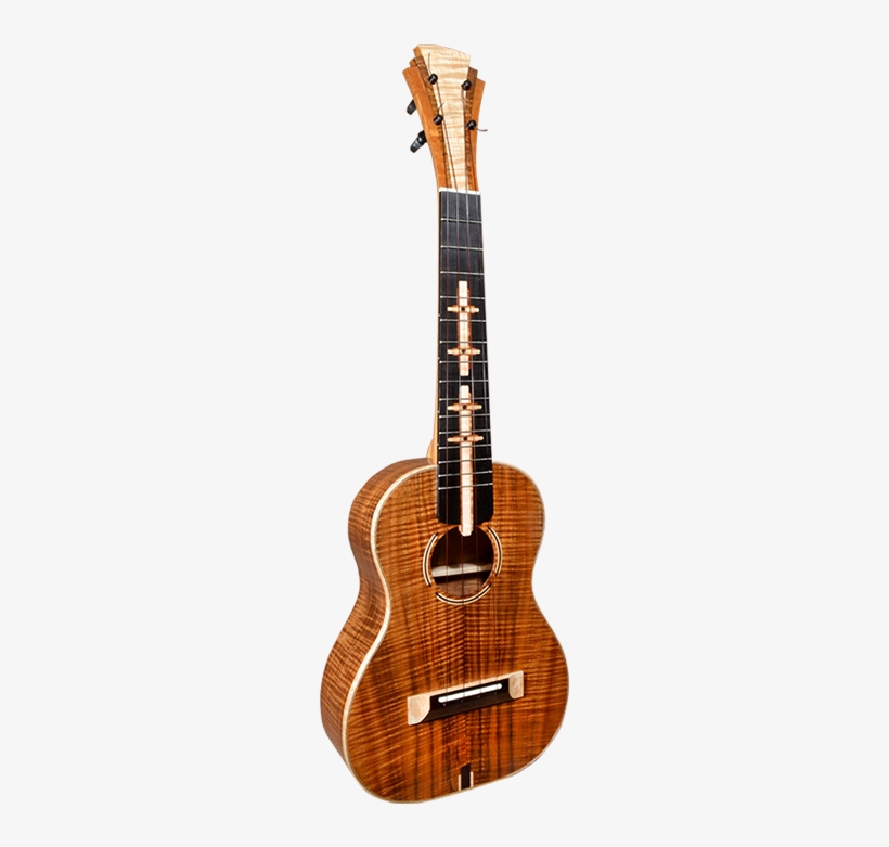 Hawaiian Art Deco -2 Lightened Revised Outlined Web - Ukulele Martin, transparent png #868995