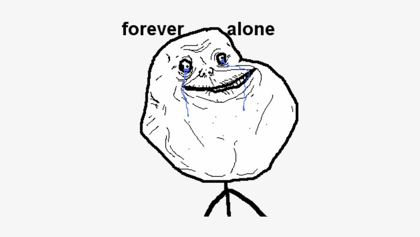 Forever Alone - Forever Alone Png, transparent png #869115