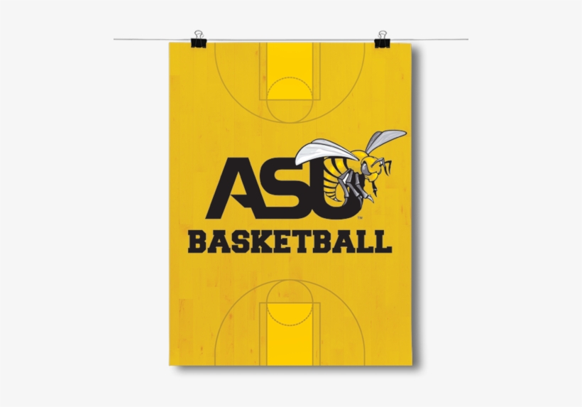 Asu Hornets - Basketball Court - Inspired Posters Asu Hornets - Basketball Court Poster, transparent png #869155