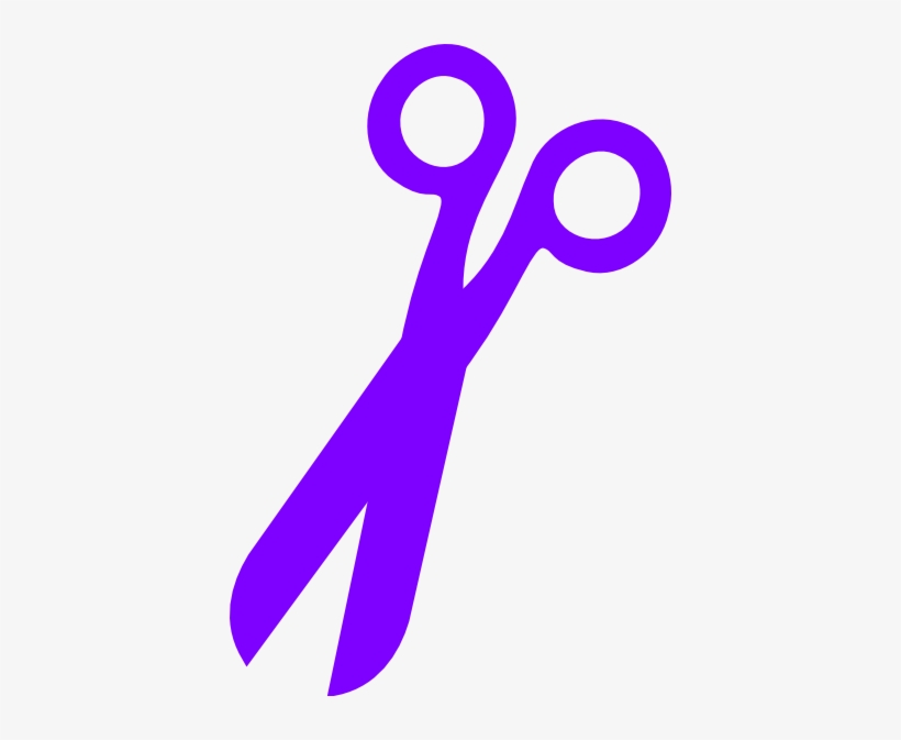 Scissor Clipart Craft - Scissors Clipart Purple, transparent png #869492