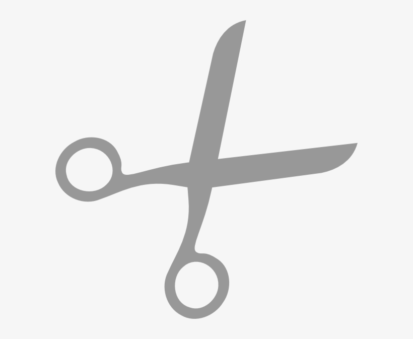 How To Set Use Grey Scissors Clipart, transparent png #869935