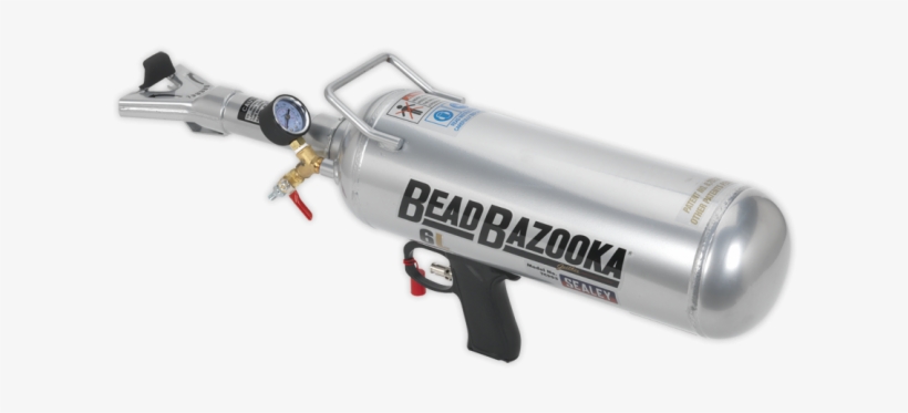 Bazooka Bead Seating Tool 6ltr Sealey Part No - Rifle, transparent png #8600137