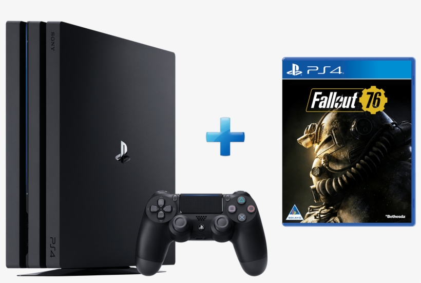 Ps4 Pro - Fallout 76 Box Cover, transparent png #8600274