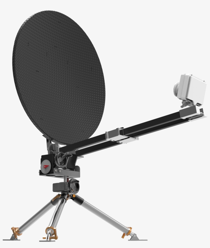 Rqt Ka 75 Cm Antenna Is A Compact And Robust Ka Band - Television Antenna, transparent png #8600986