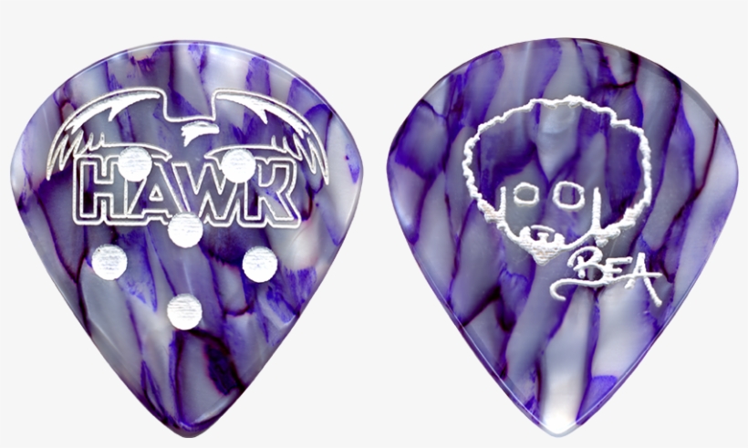 Picks Rabea Signature Guitar - Purple Guitar Pick, transparent png #8601052