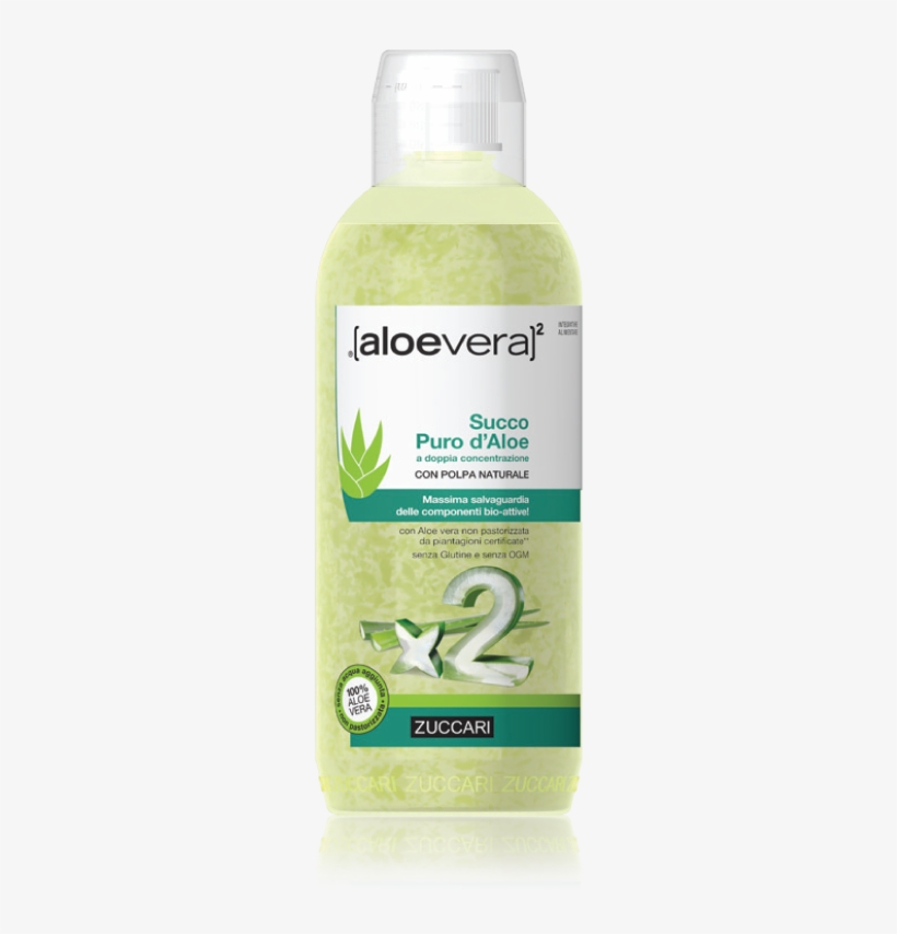 Pure Aloe Juice - Aloe Succo Zuccari, transparent png #8601211