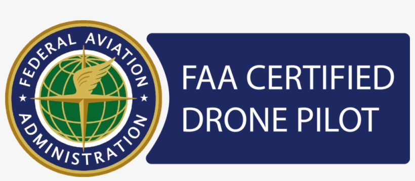 Faa Drone Certification Logo - Emblem, transparent png #8601438