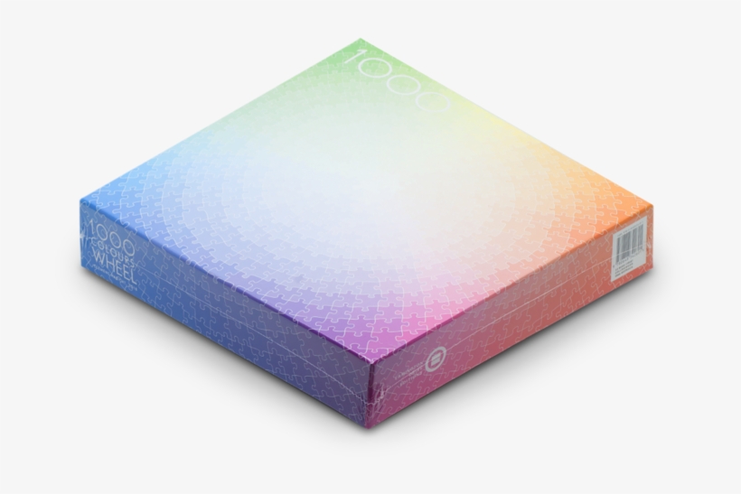 1000 Colours Puzzle Wheel By Clemens Habicht - Box, transparent png #8601722
