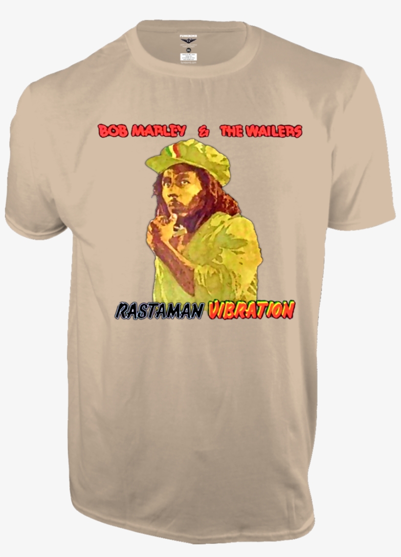 Bob Marley Rastaman Vibration T Shirt - Active Shirt, transparent png #8601992