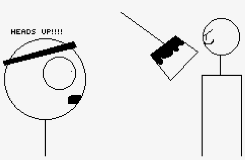 Home Alone Bucket Trap But Poorly Made - Diagram, transparent png #8603241
