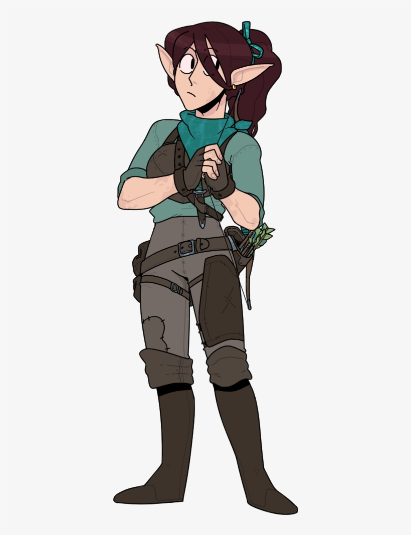 Dwarf With Very Long Ears - Cartoon, transparent png #8603481
