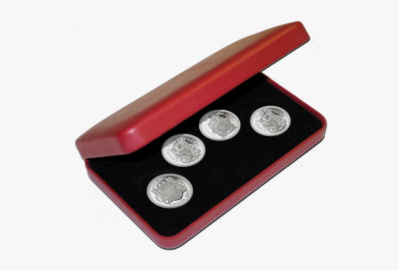 04 50 Cent Silver Coin Set Rev 640 - Coin, transparent png #8603818