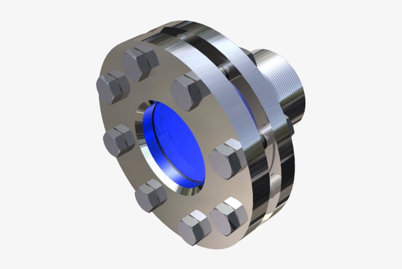 Behaelter Schauglaeser Typ 392 Hauptansicht - Quartz Tube And Metal Connection, transparent png #8604119