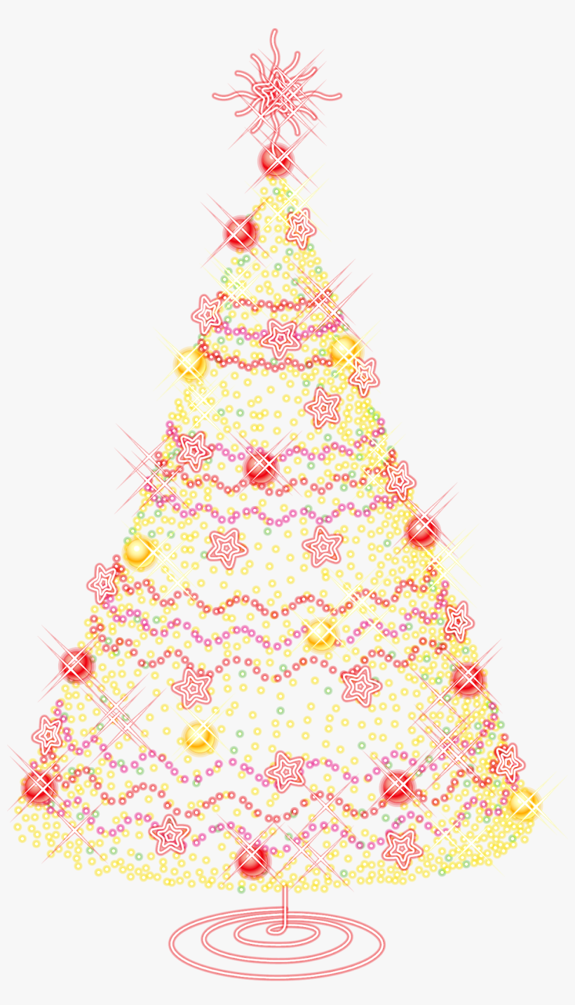 White Christmas Tree Png - Transparent Christmas Tree, transparent png #8604125