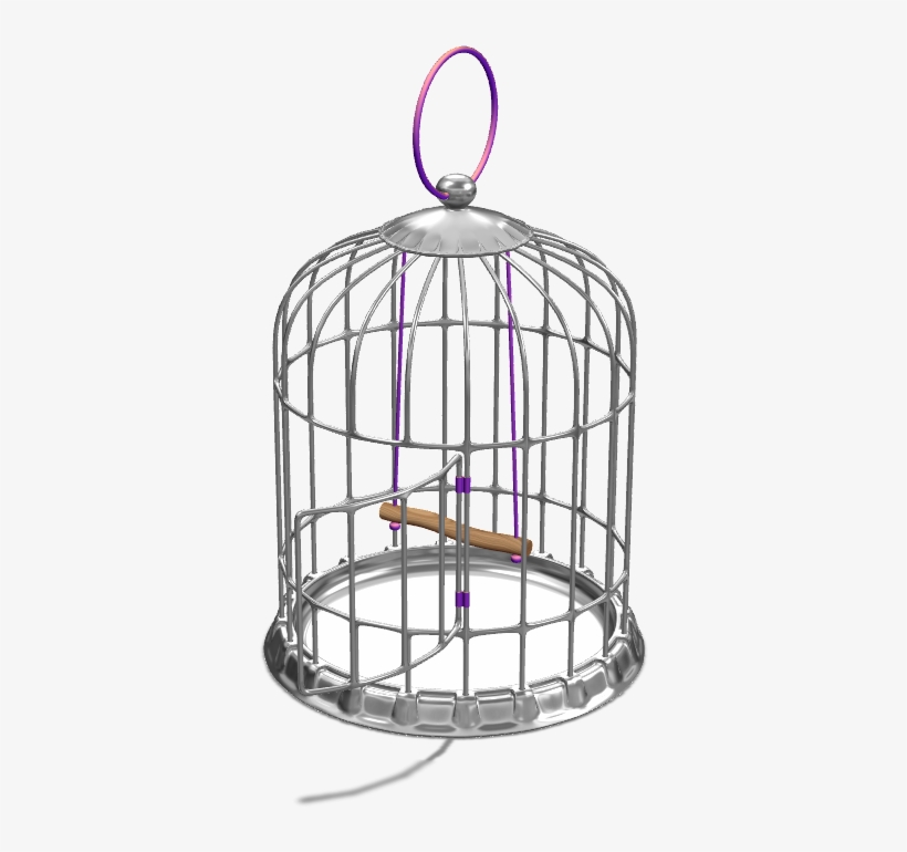 Bird Cage - Cage, transparent png #8604778