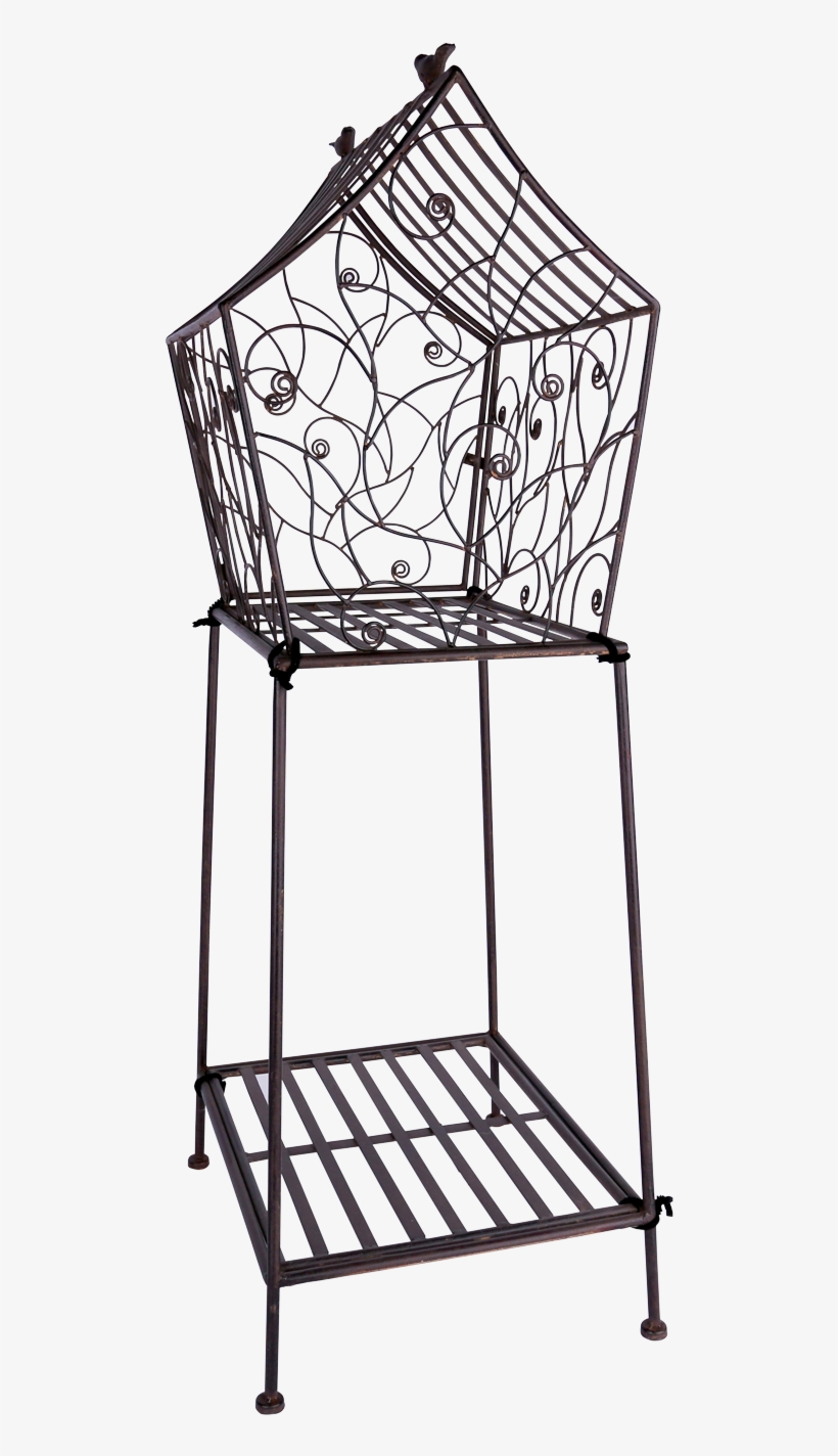 Bird Cage Iron - Cage, transparent png #8604971